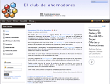 Tablet Screenshot of ahorristas.es